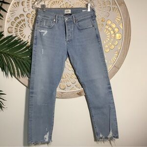 Citizens Of Humanity Light Blue Straight Leg Jeans